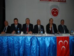 Mhp Silifke'de İstişare Toplantısı Düzenledi