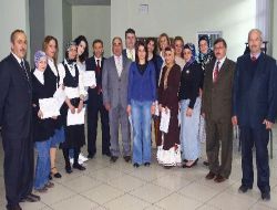 Gümüşhane'de Kuaförlük Kursu'na Katılan Kursiyerler Sertifikalarını Aldı