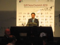 Seul Belediyesi, G20 Zirvesi İçin Güney Kore'ye Gelen Gazetecilere Resepsiyon