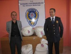 Kütahya 54 Kilogram Esrar Ele Geçirildi!!