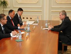 Dışişleri Bakanı Saudabayev, Kgaö Başkanı Bordyuzha İle Görüştü!