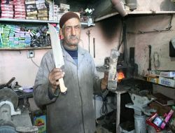Bayram Öncesi Bıçakçıların Yoğun Mesaisi Başladı