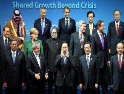 G-20'de Aile Fotoğrafı: Obama Ve Erdoğan'dan Samimi Poz