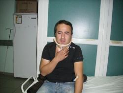 Haberden Dönen Gazeteci Kazada Yaralandı