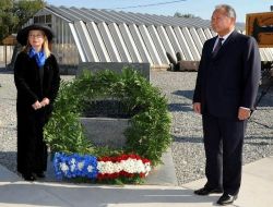 Bakiyev Abd Askeri Üssünde Düzenlenen 11 Eylül'ü Anma Törenine Katıldı