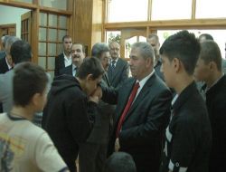 İlkadımlılar Belediye Binasında Bayramlaştı