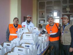 Hayırsever İş Adamları Kurban Etlerini Gürcü Vatandaşlarla Paylaştı