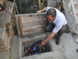Konya'da Hırsızlar Su Saatlerini Çaldı