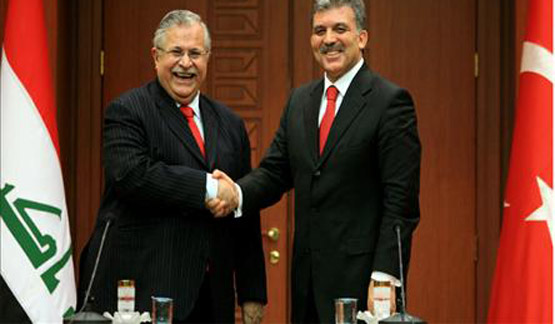 Gül'den Talabani'ye Tepki