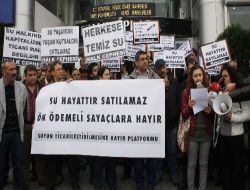 Ön Ödemeli Kartlı Sayaç Uygulaması Protesto Edildi