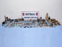 Yurt Dışına Kaçırılmak İstenen 545 Tarihi Eser Ele Geçirildi!