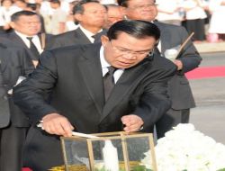 Kamboçya'da Ulusal Yas Tutuldu