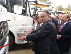 Gaziantep İl Özel İdaresi 185 Yeni Araçla Çalışmalarına Hız Verdi