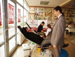 Samanyolu Okullarından Kan Bağışı Kampanyasına Destek