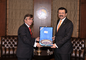 Mehmet Munis Dirik TOBB’u ziyaret etti!