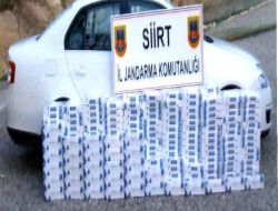 Kaçak Sigara Ele Geçirildi!