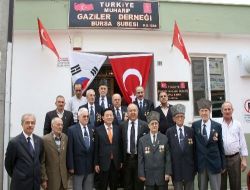 Savaşın Eşiğindeki Güney Kore Heyeti İle Bursalı Kore Gazileri Buluştu