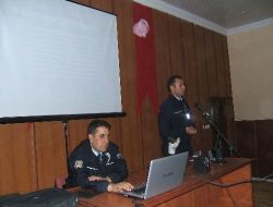 Öğrencilere Motosiklet Kazalarına Karşı Alınması Gereken Tedbirler Anlatıldı