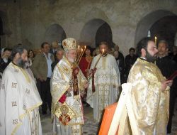 Demre'de Noel Baba İçin Şükran Ayini