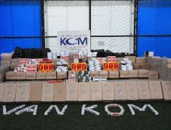 Van'da Son 1 Ayda 804 Bin Kaçak Sigara Ele Geçirildi!