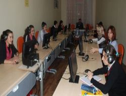 Öğrenciler 'sanal Ofis' Uygulamasıyla Bilgisayarlı Konu Tekrarı Yapıyor