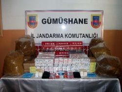 Gümüşhane'de Sigara Kaçakçılarına Darbe