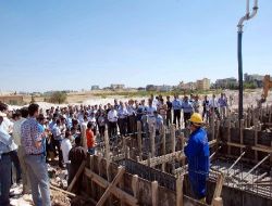 Midyat'ta İlk Özel Okulun Temeli Atıldı