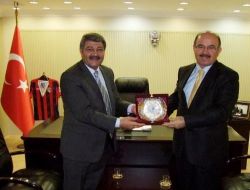 Ak Partili Çelik, Başkan Korkmaz'ı Ziyaret Etti!