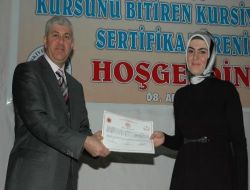 40 Kursiyer Sertifikasını Aldı