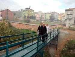 Kazancılar Deresi Üzerine Yapılan Köprü Hizmete Girdi