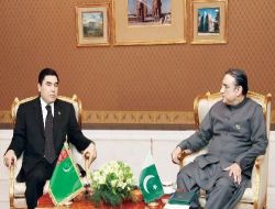 Pakistan Devlet Başkanı Zerdari, Türkmenistan'a Gelecek!