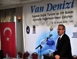 'van Denizi Suyunun Sağlık Turizmi Ve Cilt Bakımı Açısından Değerlendirilmesi' Konulu Çalıştay Başladı