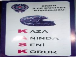 Motosiklet Sürücüleri Kask Takmaları Konusunda Broşürle Uyarıldı