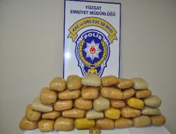 Yozgat'ta 73 Kilo 822 Gram Esrar Ele Geçirildi