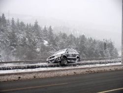 Başkent'te Kar Yağdı; Araçlar Yolda Kaldı!