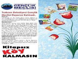 Trabzon'da 'kitapsız Köy Kalmasın' Kampanyası