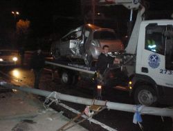 Caddebostan'da Hız Denemesi Kaza İle Sonuçlandı