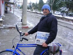 Senirkent'te Yılın İlk Karı Yağdı