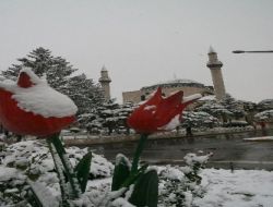 Konya'da Kar Yağışı ve Soğuk Hava Etkisini Sürdürüyor!.