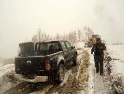 Muş'ta Kar, Köy Yollarını Ulaşıma Kapattı
