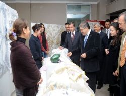 Şahinbeyli Kursiyerler, El Emeği Göz Nurlarını Sergiye Çıkardı
