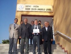 Erzin Bahri Çelen Anadolu Lisesi İkinci Kez Beyaz Bayrak Aldı
