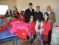 Özel Ergin İlköğretim Okulu, Köydeki Kardeş Okul Öğrencilerini Sevindirdi