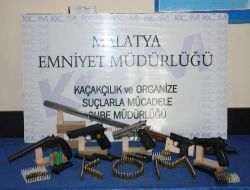 Malatya'da Silah Kaçakçılığı Operasyonu