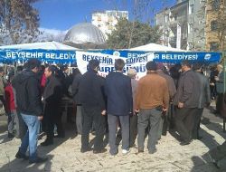 Beyşehir Belediyesi, Aşure Dağıttı