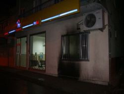 Ptt Şubesine Molotoflu Saldırı