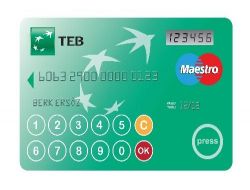 Teb'in Dokunmatik Klavyeli Banka Kartına Uluslararası Ödül