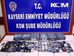 Gümrük Kaçağı 46 Adet Cep Telefonu Yakalandı!