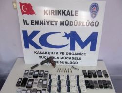 Kırıkkale'de Kaçak Sigara ve Cep Telefonu Operasyonu