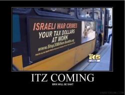 Abd Caddelerinde, Üzerinde "savaş Suçlusu İsrail" Yazan Belediye Otobüsleri Gezecek